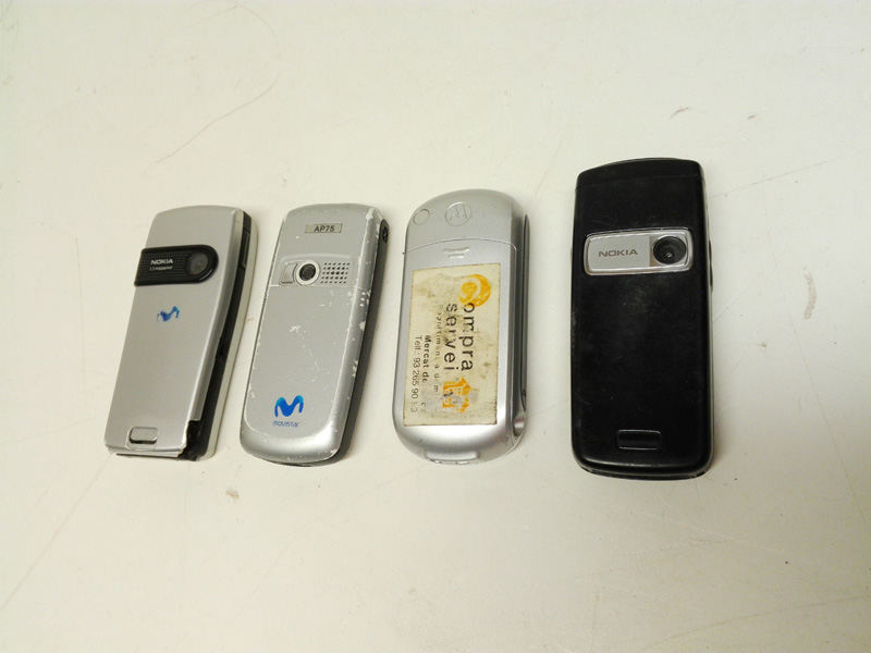 telefono movil nokia siemens motorola plastico usado consultar modelos